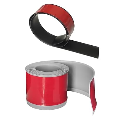 Floor Transition Strip Self Adhesive 1.57"×3.3' Black,Flexible Baseboard Molding Trim 4Inch x 20Feet Gray
