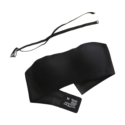 Soutien-gorge sans bretelles antidérapant et invisible pour femme en vert menthe taille M