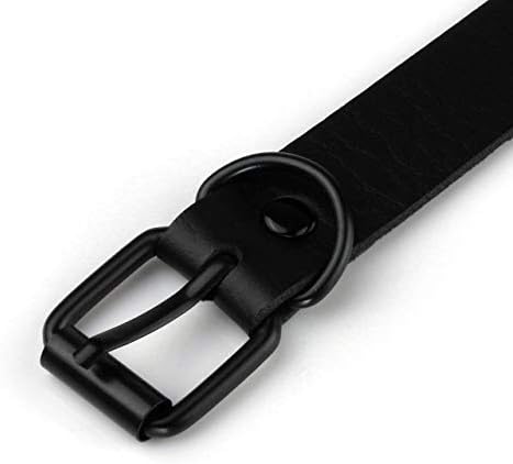 Manfnee PU Lederen Choker Punk Emo Hart Hanger Ketting Choker Kraag Ketting Voor Vrouwen Verstelbare, Kunstleer, Geen edelsteen