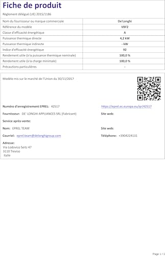 Cuisinière à Gaz De'Longhi VBF2 Four à gaz Sécurité gaz - vue 5