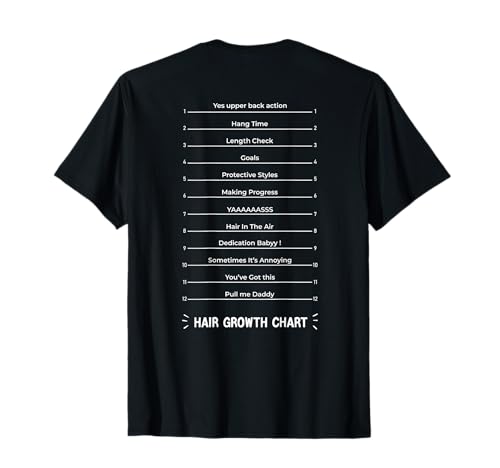 Hair Growth Chart T-Shirt
