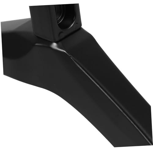 Support TV sur pied design discret VALICLUD avec base meuble triangle