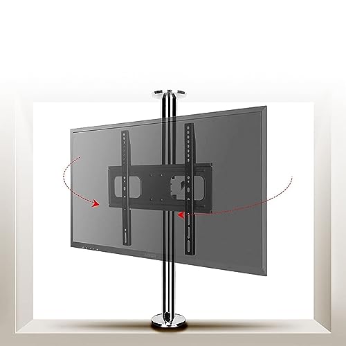 THEGA LCD TV Marco Giratorio de 360 ​​Grados Soporte de Piso Partición Marco Giratorio Gabinete de TV Giratorio Base giratoria, para TV de 32-55 Pulgadas (Size : 66-82CM)