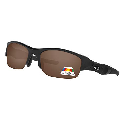 Image of Bwake Replacement Lenses for Oakley Flak Jacket Sunglasses POLARIZED - 100% Perfectly Fit | Easy to Install | Anti Scratch