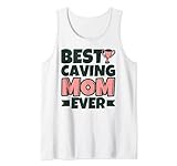 Mejor Espeleología Mamá Siempre Madre Divertido Camiseta sin Mangas