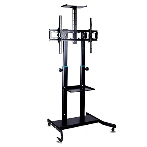 Soporte móvil de piso para TV ajustable EliteBloom miniatura 1