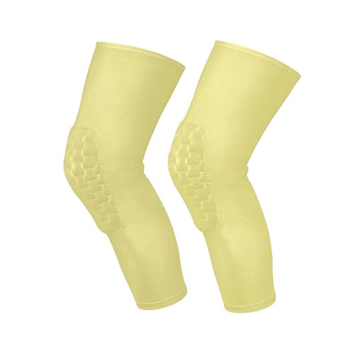 Khaki Sports Knee Pads Youth Volleyball Basketball Long Leg Sleeves Braces Compression Wrestling Youth/Kids & Adult Sizes