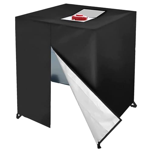 YOUDING Tapas de tanque de agua para exteriores - Tapa impermeable para depósito de agua - Tapa para barril de lluvia 1000L - Tapa para tanque de agua de material grueso 420D