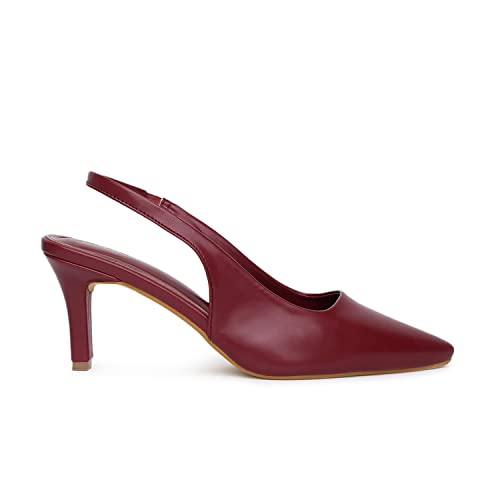 Image of Marc Loire Women's Slip on Casual Solid Pumps Heels