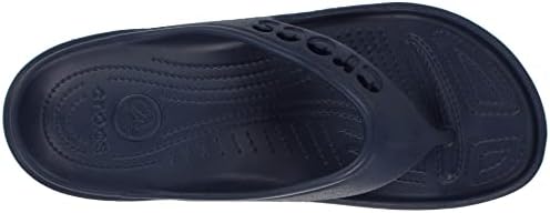 Crocs Unisex Men's and Women's Baya Flip Flops | Adult Sandals, Navy, 7 US | Image 1