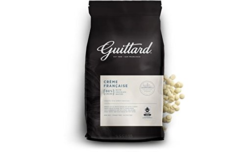 Guittard "Creme Francaise" 31% Cocoa White Chocolate Wafers 3kg Bag
