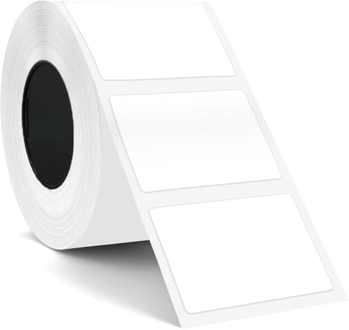 Ruban SUPVAN T50M blanc 30x20mm pour remplacer vos étiquettes qui se décollent
