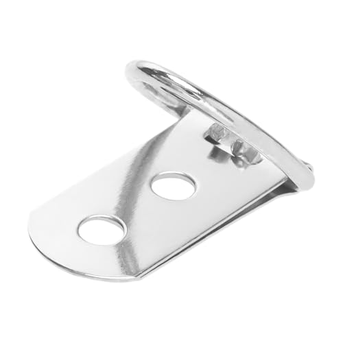 Image of 300 PCS Heavy Duty D Ring Hangers, Small D Ring Hook with Screw, Double Hole Picture Frame Hangers for Picture Hanging