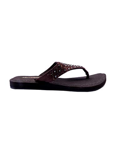 Image of SOLETHREADS SQUISHY DOODLE | Super Soft | Comfort | Cushion | Bounce Back | Durable | Handcrafted Upper | Outdoor | Slippers | T-Strap | Flip Flops for Women