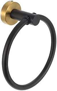 Bathroom Hand Towel Ring Hanger: Stainless Steel Towel Ring Hanging Towel Ring Hand Towel Ring Holder Black Gold