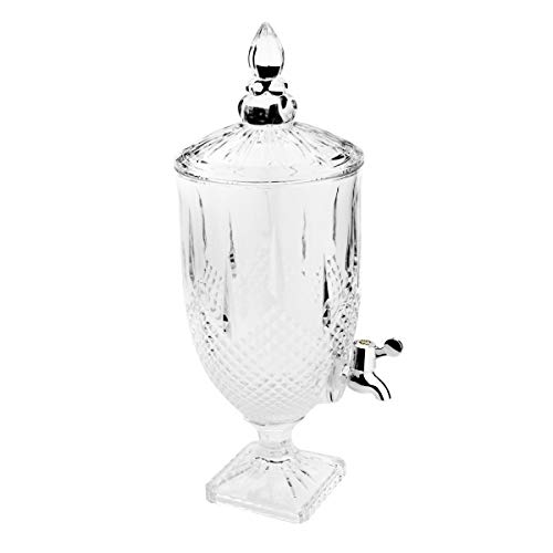 Dispenser de Cristal Diamante Lyor Transparente 5L