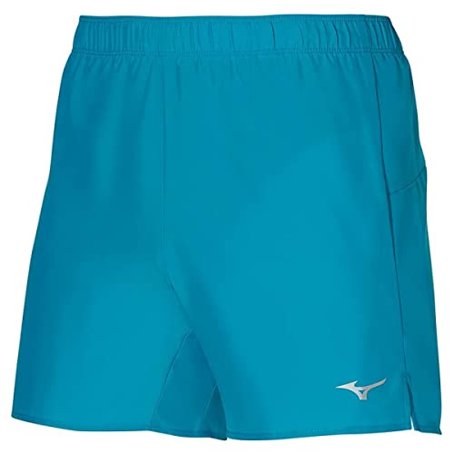 Short Mizuno Core 5.5 ultra léger avec fentes latérales pour homme actif