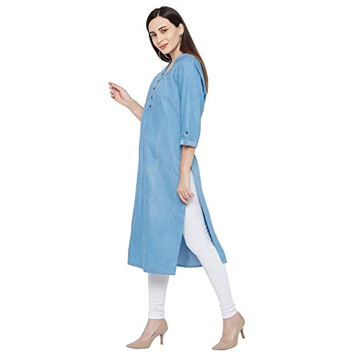 Image of gia Denim Kurtis for Women