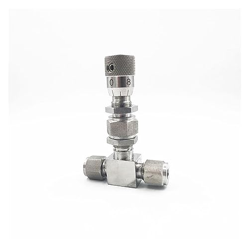 Vanne de régulation de débit 32MPA haute précision avec manchon DW8 inox