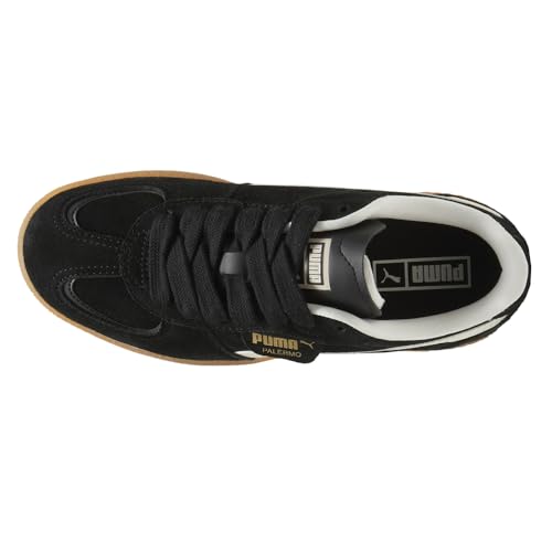 PUMA Womens Palermo Moda Xtra Gum Lace Up Sneakers Shoes Casual - Black - Size 9 M4