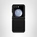 OtterBox Galaxy Z Flip5 Defender Series XT Case - Black, Screenless, Rugged Hinge Protection, Lanyard Attachment, PowerShare and Wireless Charging Compatible