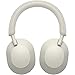 Sony WH-1000XM5 Premium Noise Canceling Headphones, Auto NC Optimizer, 30-Hour Battery, Alexa Voice Control, Silver Bundle with Deco Gear Pro Audio Headphone Stand in Matte Black/Red