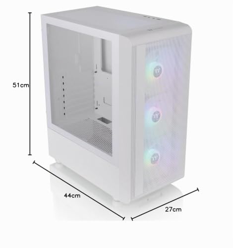 Thermaltake TT S200 TG ARGB Snow White
