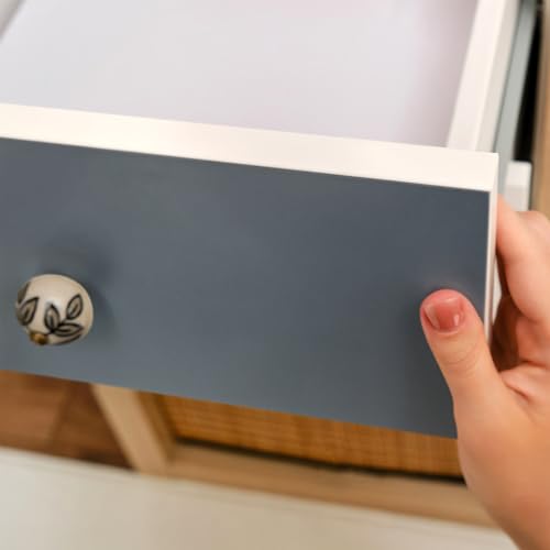Vinilo autoadhesivo impermeable mate lavable para puertas armario 4