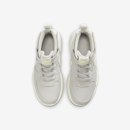 Nike Air Max Goaterra 2.0 Little Kids' Shoes (DC9513-002, Light Iron Ore/Sea Glass/Lime Blast/Sea Glass) Size 11.54