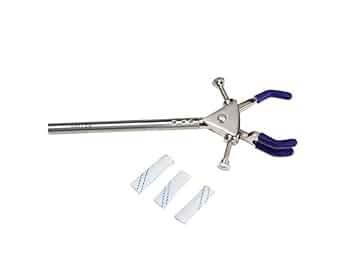 Laboratory Retort Stand Clamp Condenser Lab Holder 3 Prong A 444279