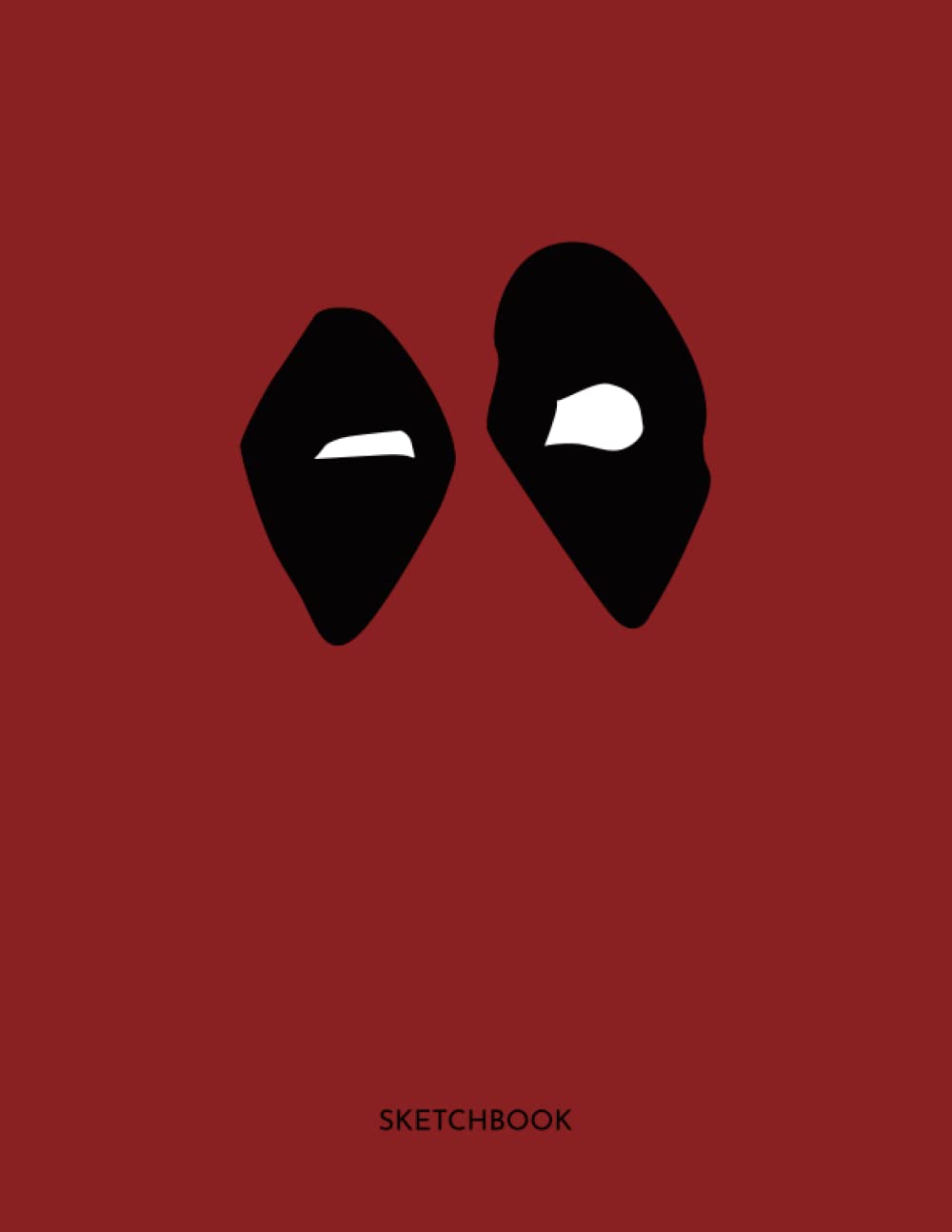 Sketch Book: 8.5 x 11, 120 Pages Drawing Pad, A4, Cute & Fashion, Red & Black, No Spiral, Notebook for Doodling | Journal for Sketching, Bound, Paperback Sketchbook, For Kids & Adults | Boys