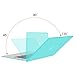 MOSISO Compatible with MacBook Air 13 inch Case (Models: A1369 & A1466, Older Version 2010-2017 Release), Protective Plastic Hard Shell Case & Keyboard Cover & Screen Protector, Turquoise