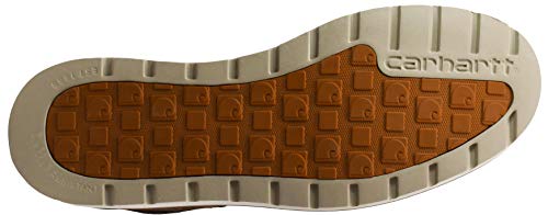 Image of Carhartt 6 inch Moc Toe Waterproof Work Boots for Men - Oil-Tanned Leather Boots with FastDry Lining, Dual-Density Rubber Wedge Traction Outsole, EH Rated