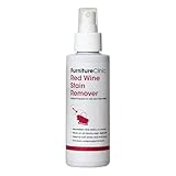 Furniture Clinic Red Wine Stain Remover Spray - Clean a Sofa, Clothes, Carpet & Other Fabric Upholstery - Easy Cleaner to Remove Wine & Fruit Juice Staining - For Fresh & Dried in Stains - 125ml