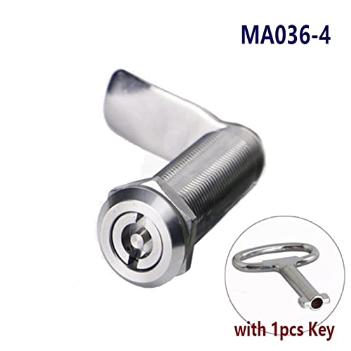 Serrure triangle en acier inoxydable robuste pour armoire de commande MA036
