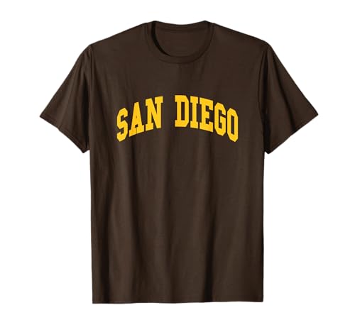 SAN DIEGO - Throwback Design - Classic Maglietta