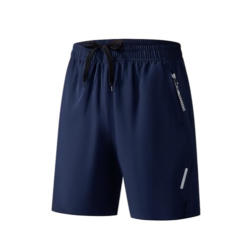 Short homme sport léger et respirant avec poches zippées pour entraînement