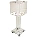 Kingdom Acrylic Collection/Suggestion Box With Lock and Keys, Wheels for Easy Movement, Donation/Ballot Box for Church, Office or Home - Clear
