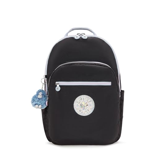 Image of Kipling Women's Seoul Extra Large 17 inch Laptop Backpack, Durable, Roomy with Padded Shoulder Straps, Built-In Protective Sleeve