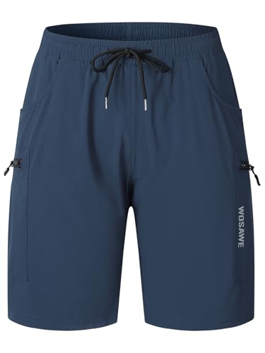 Shorts de ciclismo para hombre WOSAWE azul XL miniatura 1