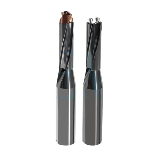 1PC 3x Crown Drill CNC Drill with Interchangeable Inserts IQ-090-099-12-3D