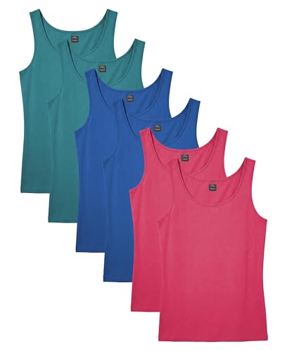 Image of Sexy Basics Women's Stretch Tank Tops | Multi Packs & Colors Sport Tanks