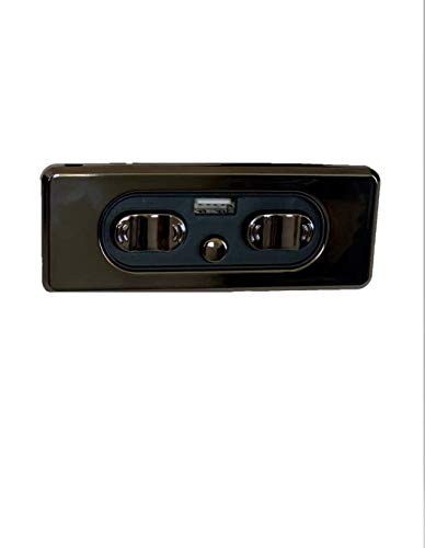 Mulin Power Recliner Switch MLSK77-A6 Left (Right Side Facing) with USB 5 Button Controller for Sofa Lift Chair Couch Massage Seat Bed