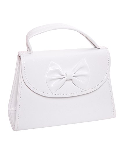 SugarShock Damen Handtasche Rockabilly Koffer Tasche, Farbe:weiss