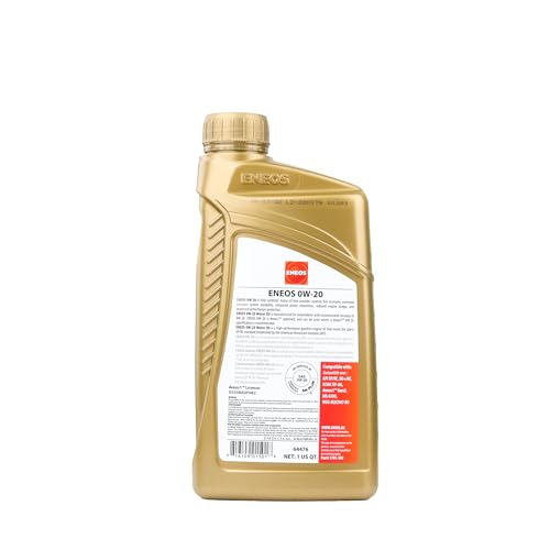 ENEOS Aceite Motor Sintético 0W-20 1 Quart Pack 6 miniatura 5