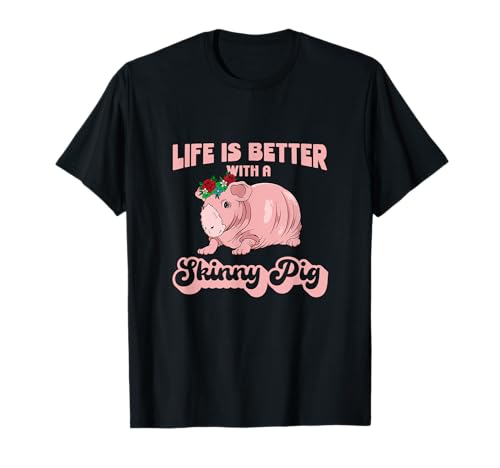 Skinny Pig Flowers Life is better with a Guinea Pig