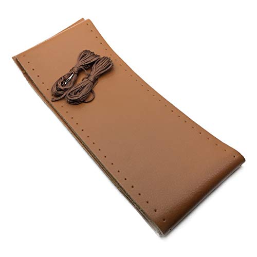 Amazon | ハンドルカバー 編み込み式 革 本皮 S M L 36cm 37cm
