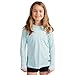 BLACKSTRAP Kids' Brackish Crewneck Long Sleeve Shirt, UPF 50+ Sun Protection, Cooling, Quick Dry and Lightweight, Unisex. Mint | X-Large