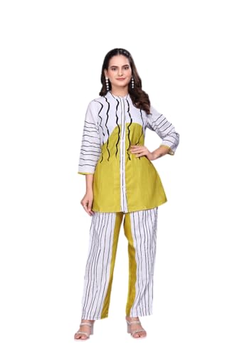 Ensemble ethnique blanc pour femme parfait pour le quotidien et l'extérieur