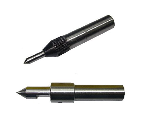 Set of 2 Spring Center Tap Guide Tool to Align Tap for Threading Lathe ...